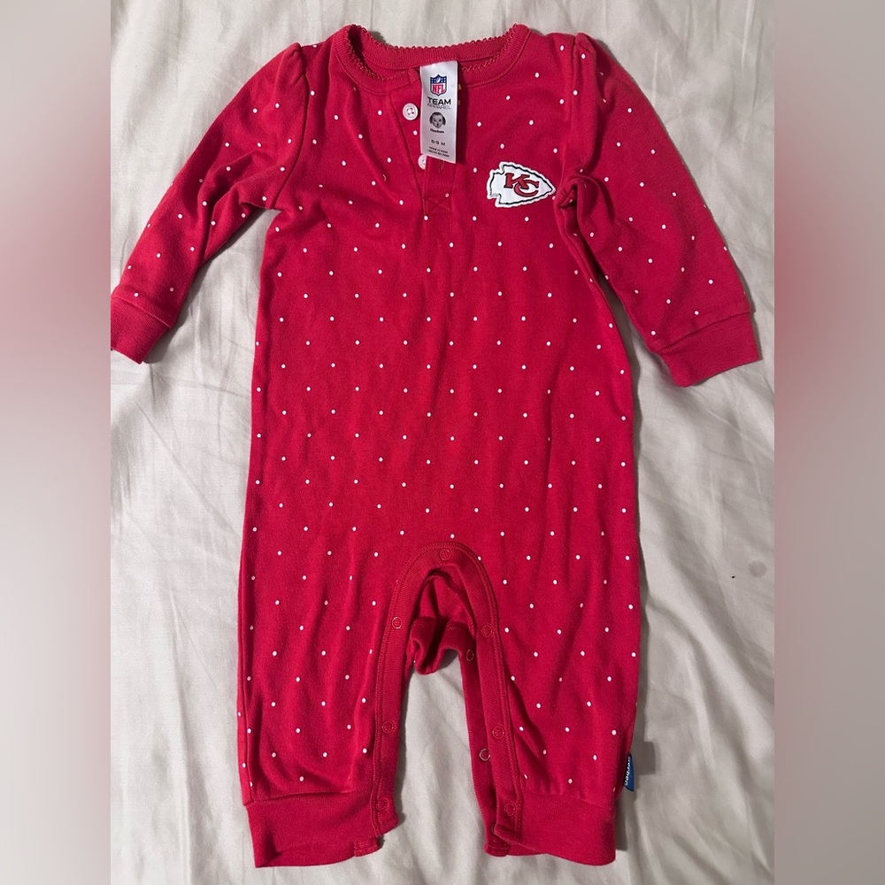 Kansas City Chiefs Baby Romper 6-9 Months